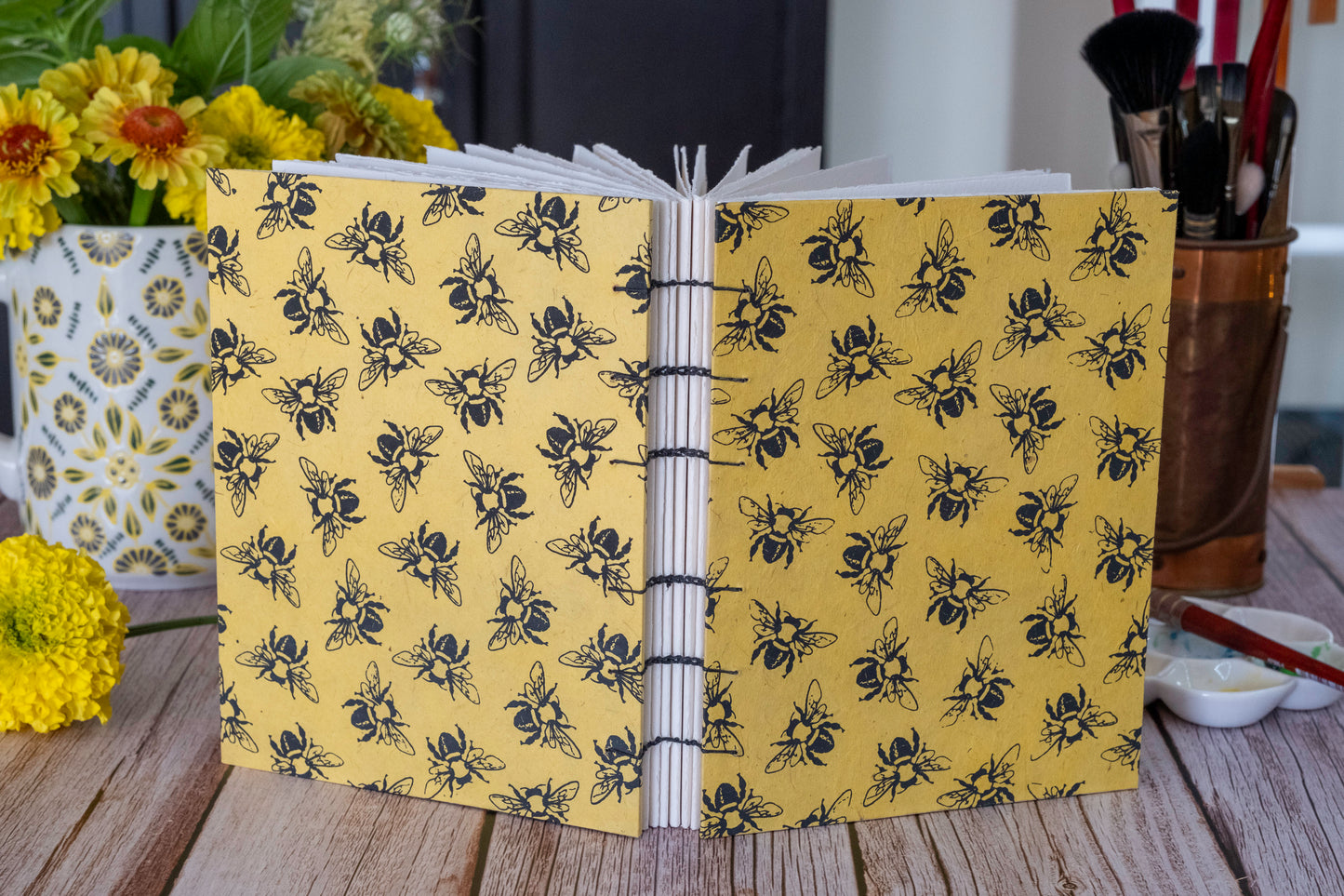 Bee Watercolor Sketchbook