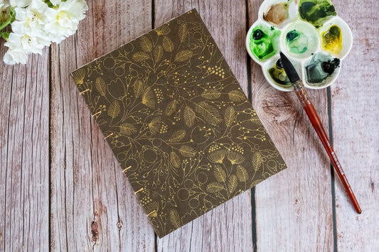 Floral Watercolor Sketchbook